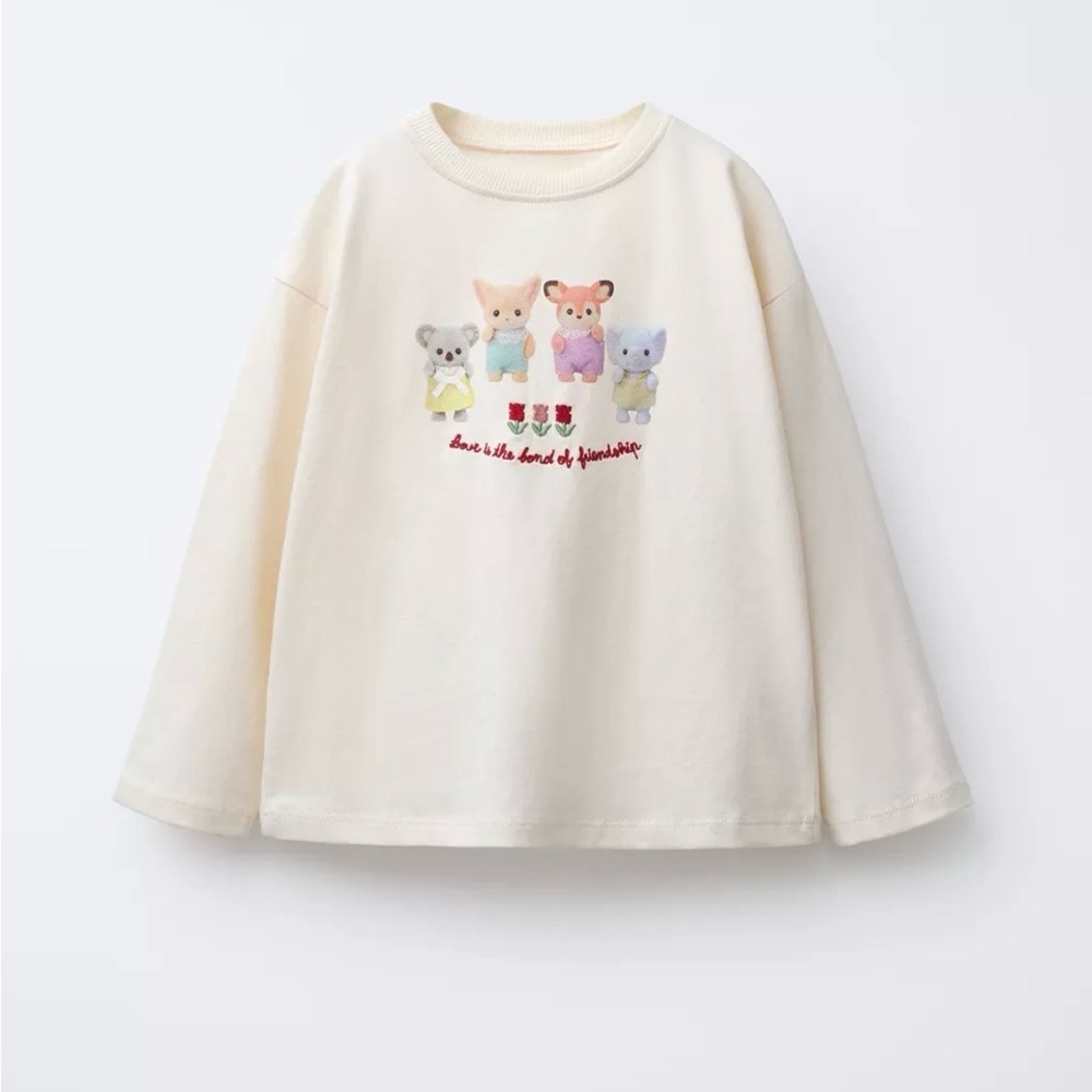 Zara calico critters  Long Sleeve t-shirt